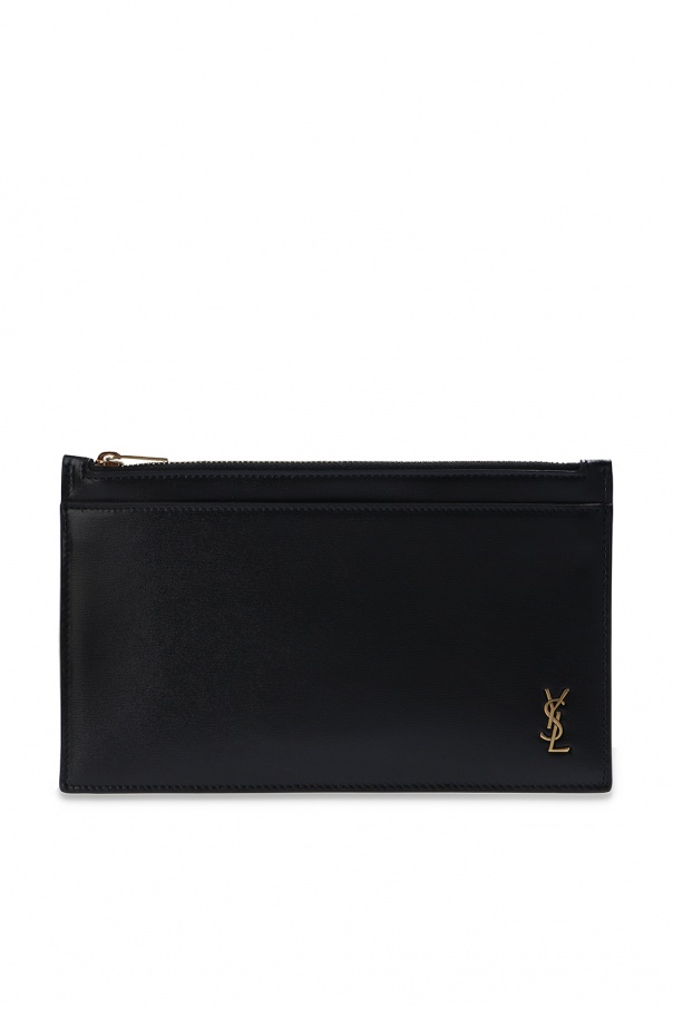 Saint Laurent Logo pouch